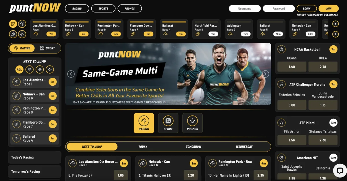 Puntnow desktop