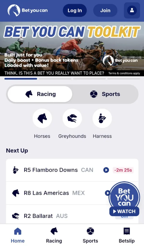 Bet you can mobile