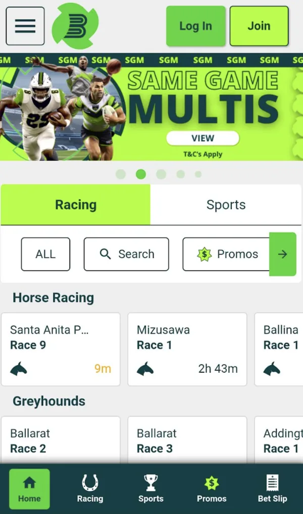 Betblitz mobile