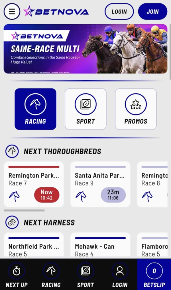 Betnova mobile