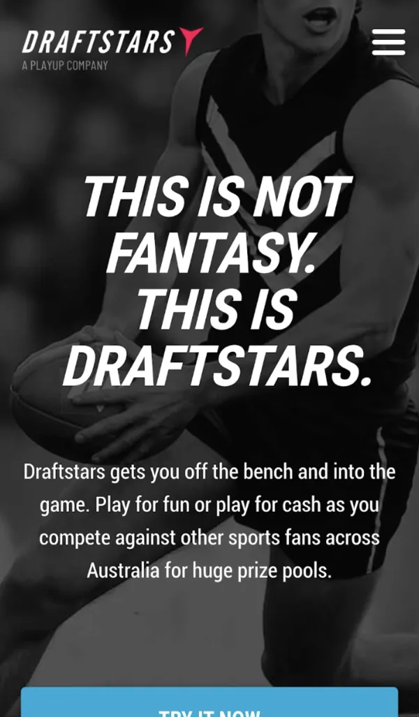 Draftstars Australia mobile