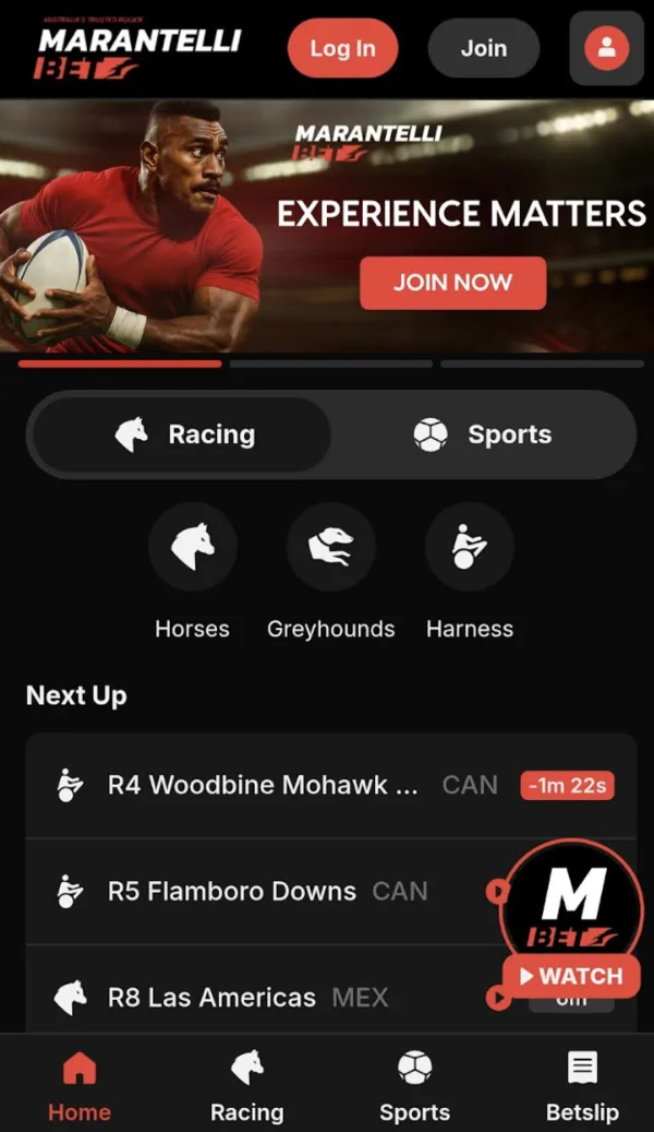Marantellibet mobile
