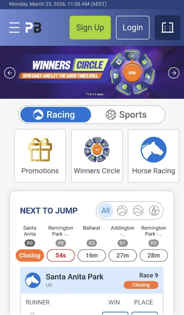 Palmerbet mobile