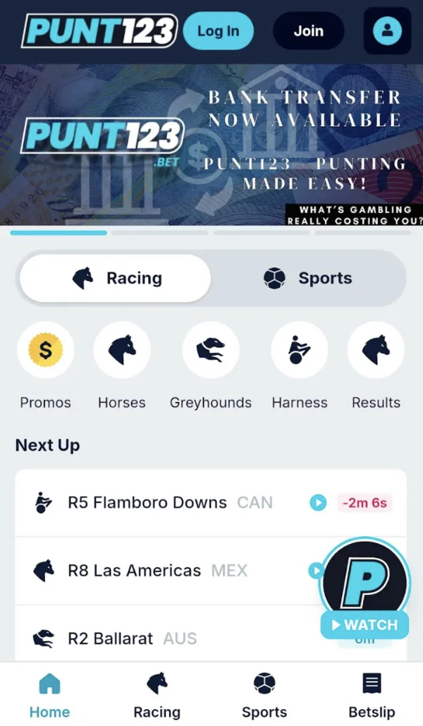 Punt123 mobile