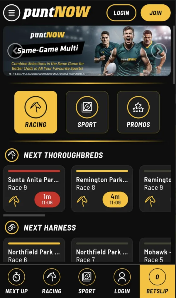 Puntnow mobile